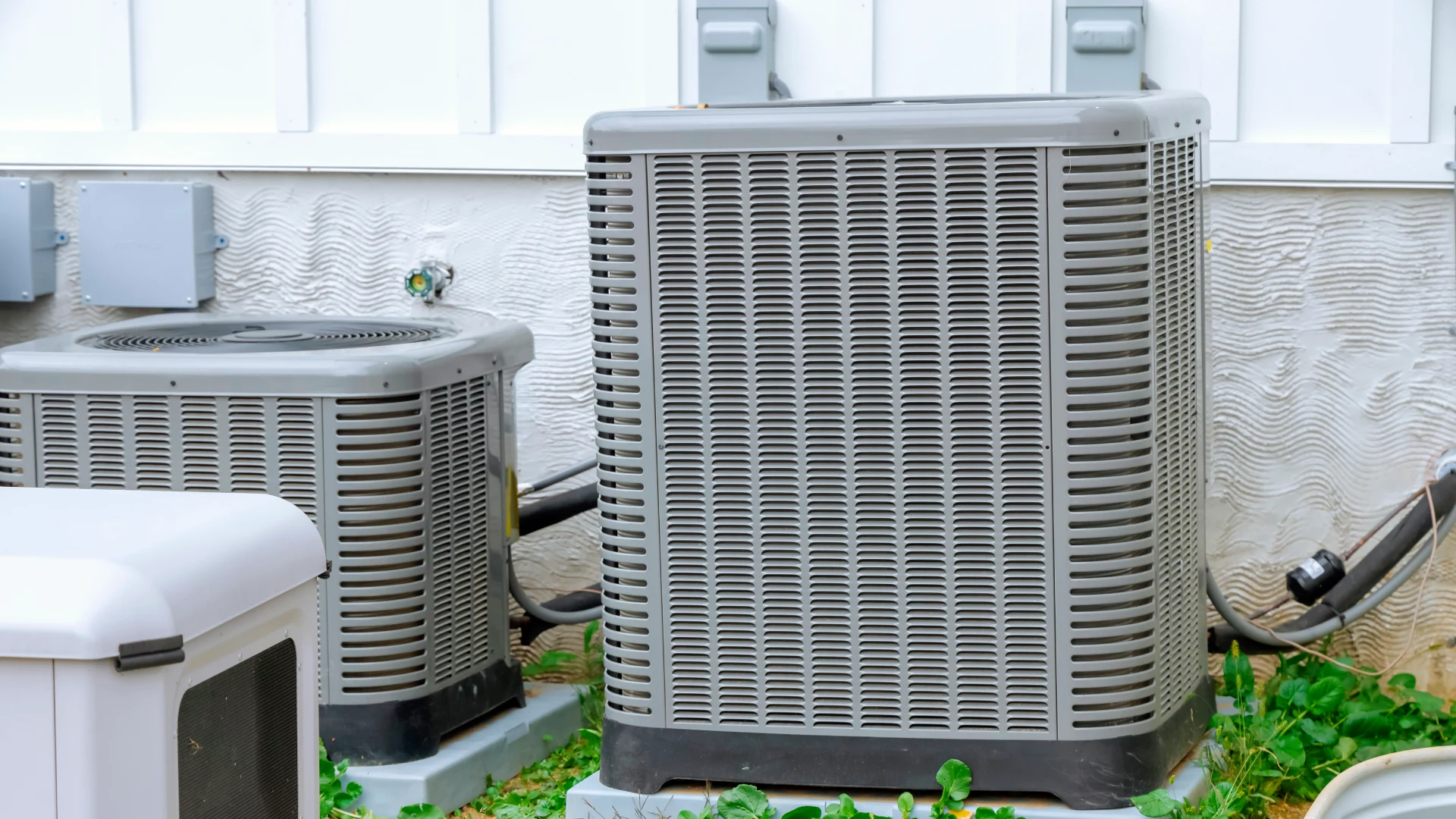 pair of hvac systems